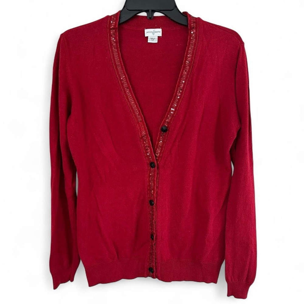 Vibrant Red Women's Cardigan